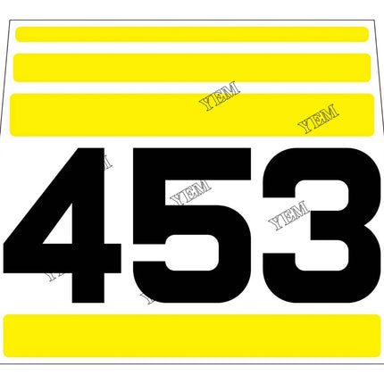 Decal Part # 6714528 For Bobcat Parts