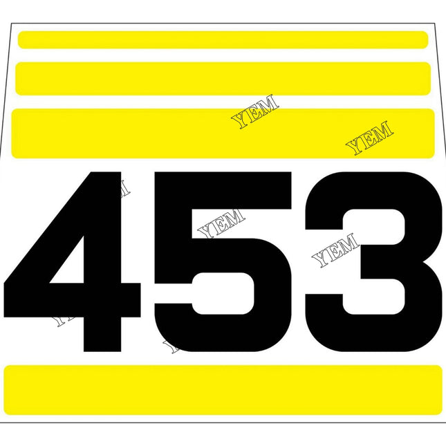Decal Part # 6714528 For Bobcat Parts