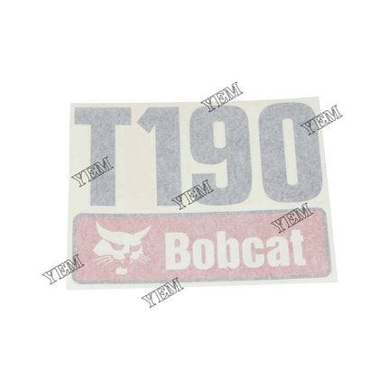 T190 Decal Part # 7120595 For Bobcat Parts