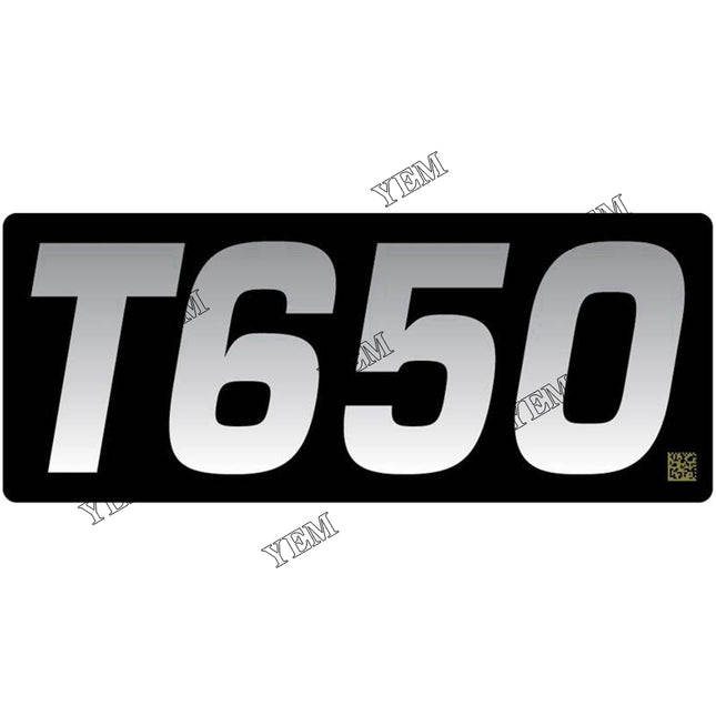 T650 Model Decal Part # 7211439 For Bobcat Parts