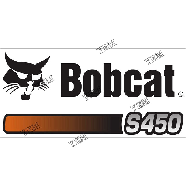 Bobcat S450 Decal Part # 7219036 For Bobcat Parts