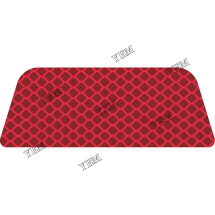 Red Reflective Decal Part # 7255522 For Bobcat Parts