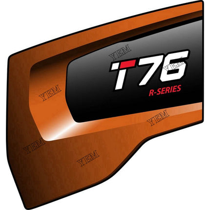 T76 Model Decal Left Part # 7378239 For Bobcat Parts