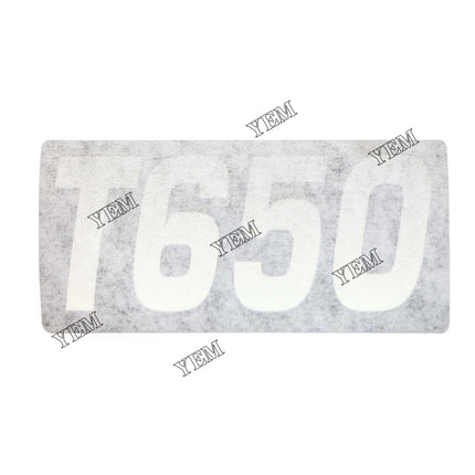 T650 Model Decal Part # 7211439 For Bobcat Parts