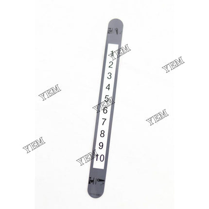 Accelerator Lever Decal Part # 7385657 For Bobcat Parts