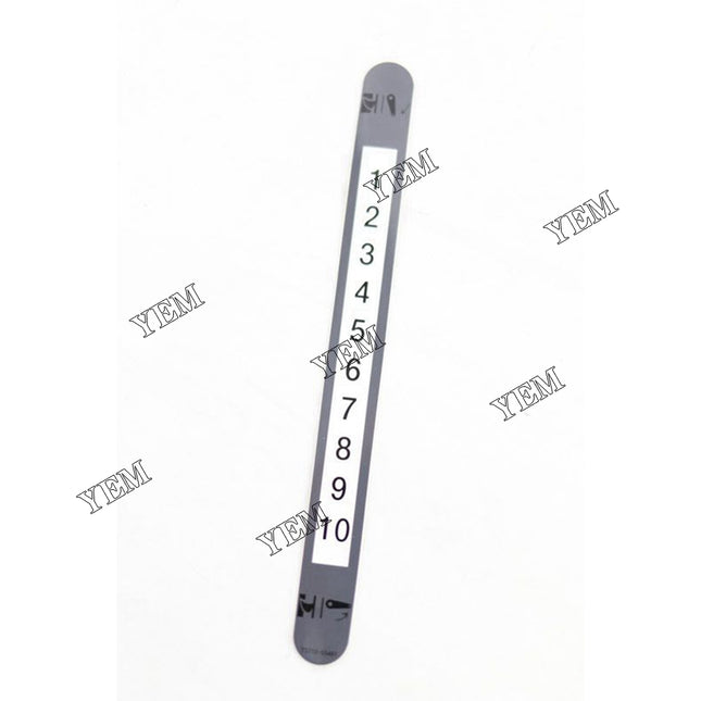 Accelerator Lever Decal Part # 7385657 For Bobcat Parts