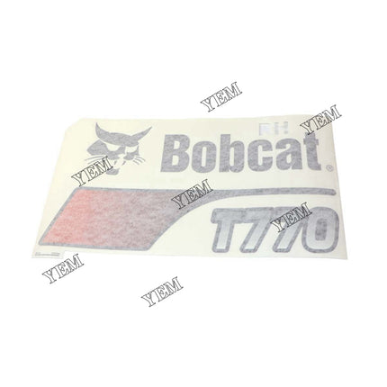 Right Bocbat T770 Decal Part # 7303734 For Bobcat Parts