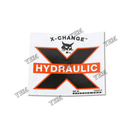 X-Change Decal Part # 7433218 For Bobcat Parts