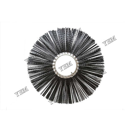 Black Sweeper Flat Brush, 6.4 x 24 Part # 7399757 For Bobcat Parts