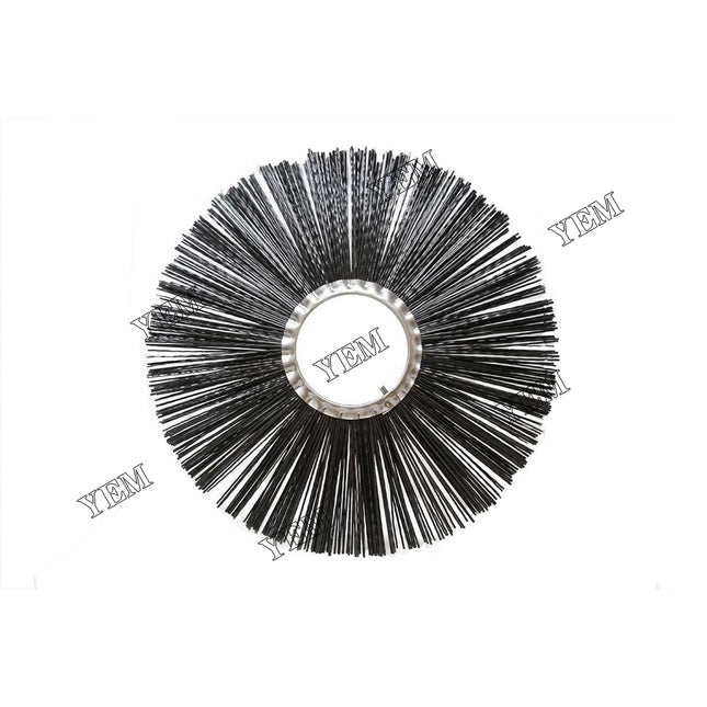 Black Sweeper Flat Brush, 6.4 x 24 Part # 7399757 For Bobcat Parts