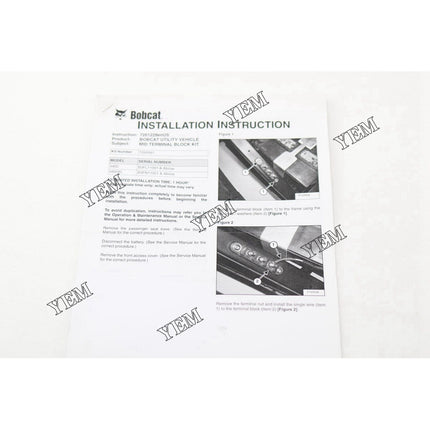 Terminal Block Kit Part # 7260991 For Bobcat Parts