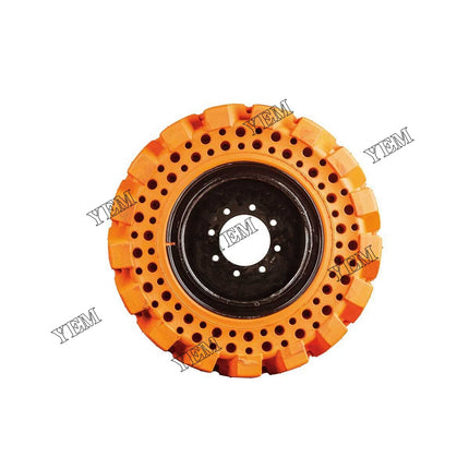 10 X 16.5 (30X10) Non-Marking Orange Solid Tire, Left Part # 7022983 For Bobcat Parts