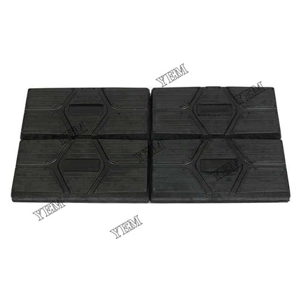 12 Over-the-Tire Rubber Shoes (4 PK) Part # 7303901 For Bobcat Parts