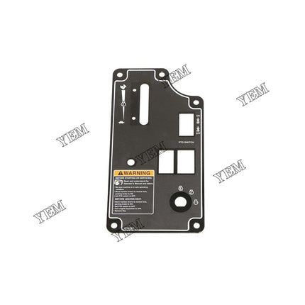 4163546 Control Panel With Decals for Bobcat Mowers