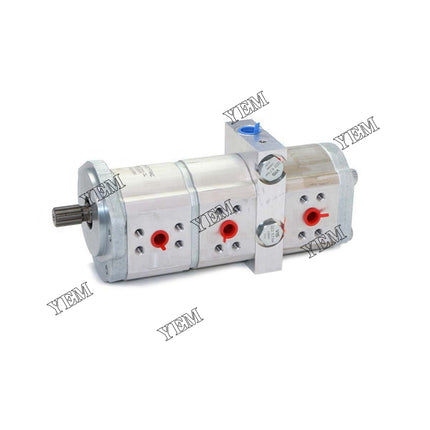 Triple Gear Pump Part # 6676971 For Bobcat Parts