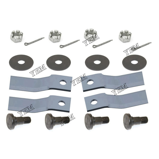 Rotary Cutter Blade kit, 4 Inch Cutting Height Part # 7242264 For Bobcat Parts