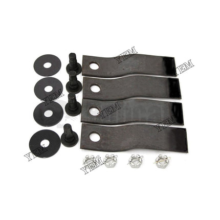 Rotary Cutter Blade Kit, 4 Inch Height Part # 7242263 For Bobcat Parts