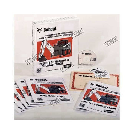 Spanish Backhoe Operator Training Course Part # 6900585 For Bobcat Parts