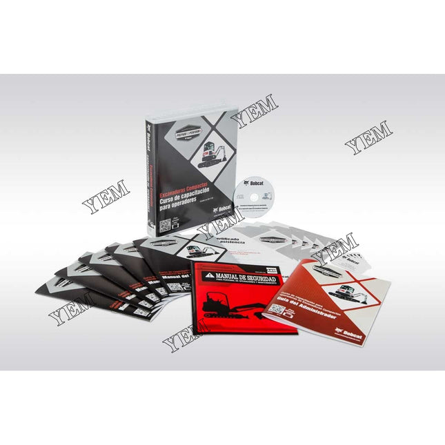 Spanish Excavator Operator Training Course Part # 7249286 For Bobcat Parts
