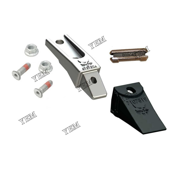 Standard Bucket Tooth and Single Shank Assembly Part # 7355991 For Bobcat Parts