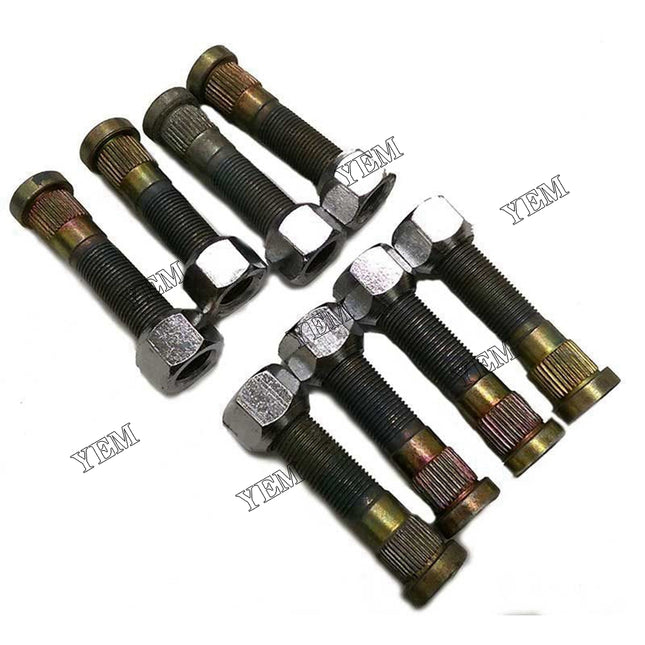 Wheel Spacer Studs and Nuts, 5/8 (8 PK) Part # 7325077 For Bobcat Parts