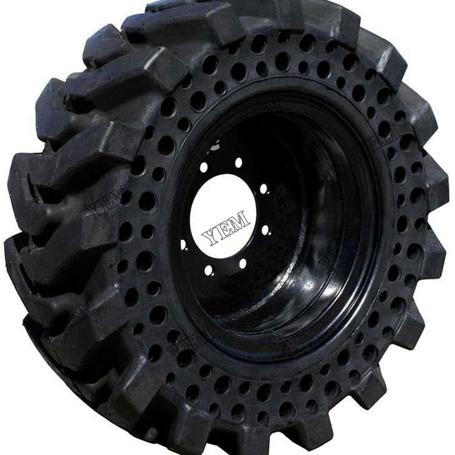 12x16.5 Left Dirt Terrain Solid Tire Part # 7024824 For Bobcat Parts