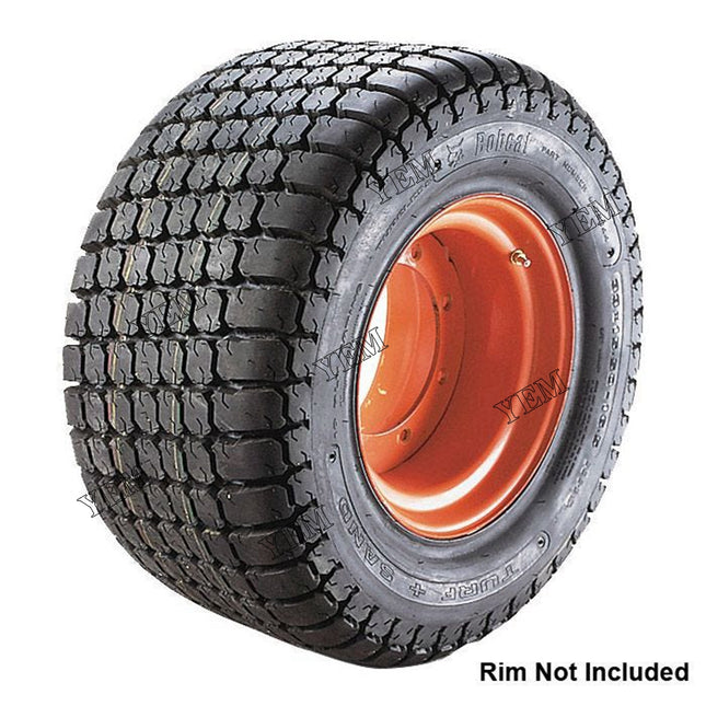 23 x 8.5 x 12 Skid Steer Turf Tires, 6 Ply Part # 7109709 For Bobcat Parts