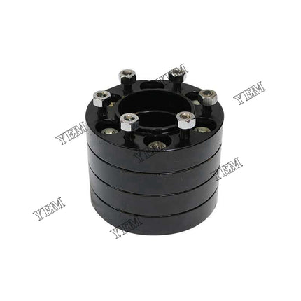 Set of Four Black Wheel Spacers (8 x 1.5), 7281289 Part # 7281289 For Bobcat Parts