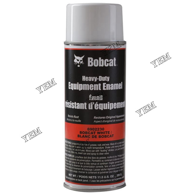 White Spray Paint, 6902230 Part # X6902230 For Bobcat Parts