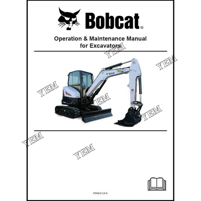 430 Excavator Operation and Maintenance Manual Part # 6902316 For Bobcat Parts
