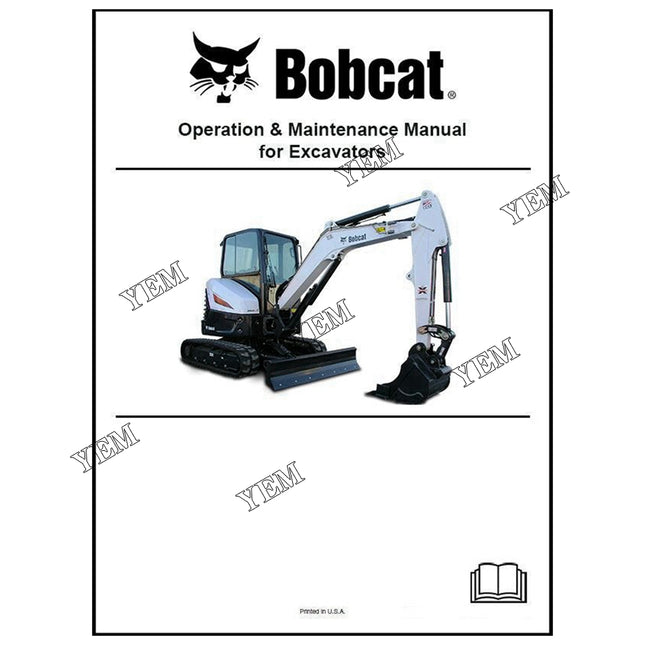 231 Excavator Operation and Maintenance Manual Part # 6720421 For Bobcat Parts