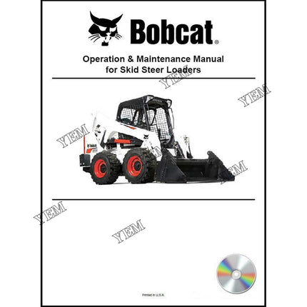 S770 Loader Operation and Maintenance Manual on CD Part # 7248295ENUSCD For Bobcat Parts