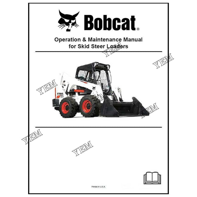 443B Loader Operation and Maintenance Manual Part # 6722481 For Bobcat Parts