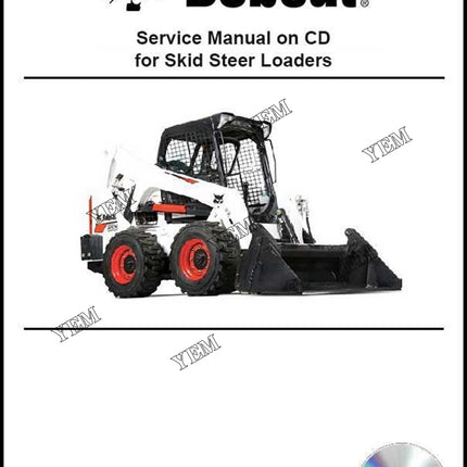 310 313 Loader Service Manual on CD Part # 6556606CD For Bobcat Parts