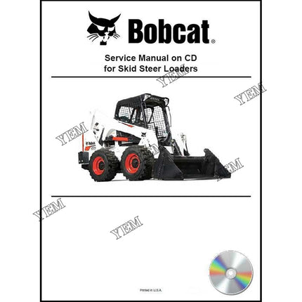 S850 Loader Service Manual on CD Part # 6990257ENUSCD For Bobcat Parts