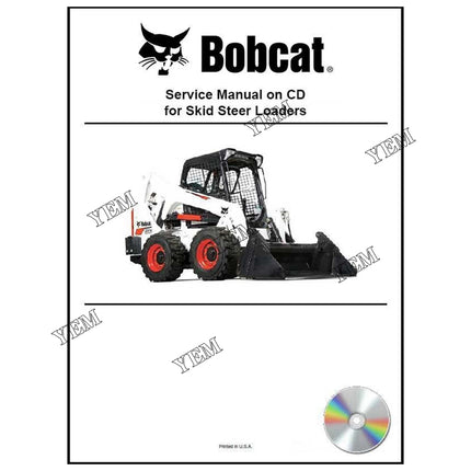 863 863H Loader Service Manual on CD Part # 6724799CD For Bobcat Parts