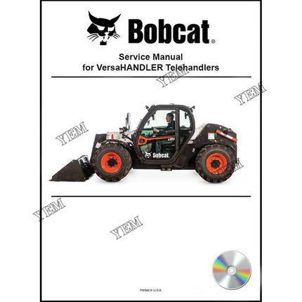 Tr35160 Thru Tr40250 Th Service Manual on CD Part # 6989624CD For Bobcat Parts