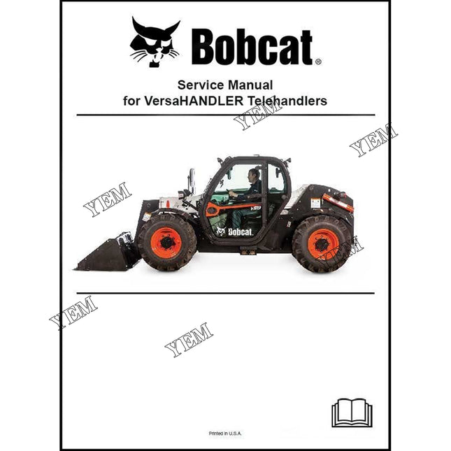 TL619 Telehandler Service Manual Part # 7442784ENUS For Bobcat Parts