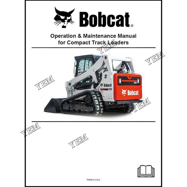 T750 Loader Operation and Maintenance Manual Part # 7277309ENUS For Bobcat Parts