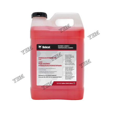 New! Warm Climate Hydraulic/Hydrostatic Fluid 2.5 Gallons Part # 7486193 For Bobcat Parts